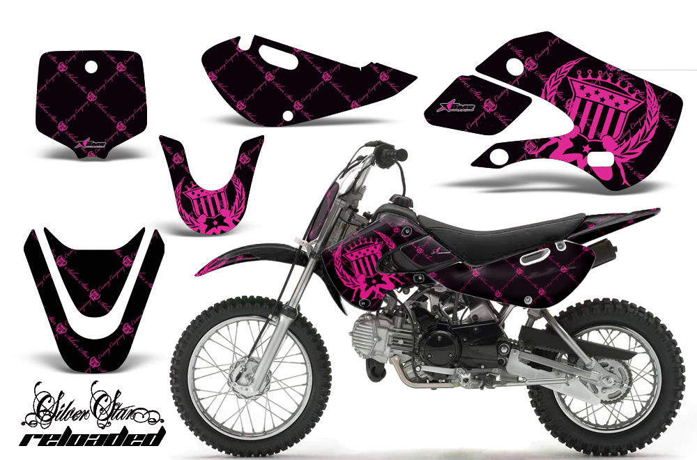 Kawasaki KLX 110 KX 65 00-09 NP Graphic Kit SSR PB